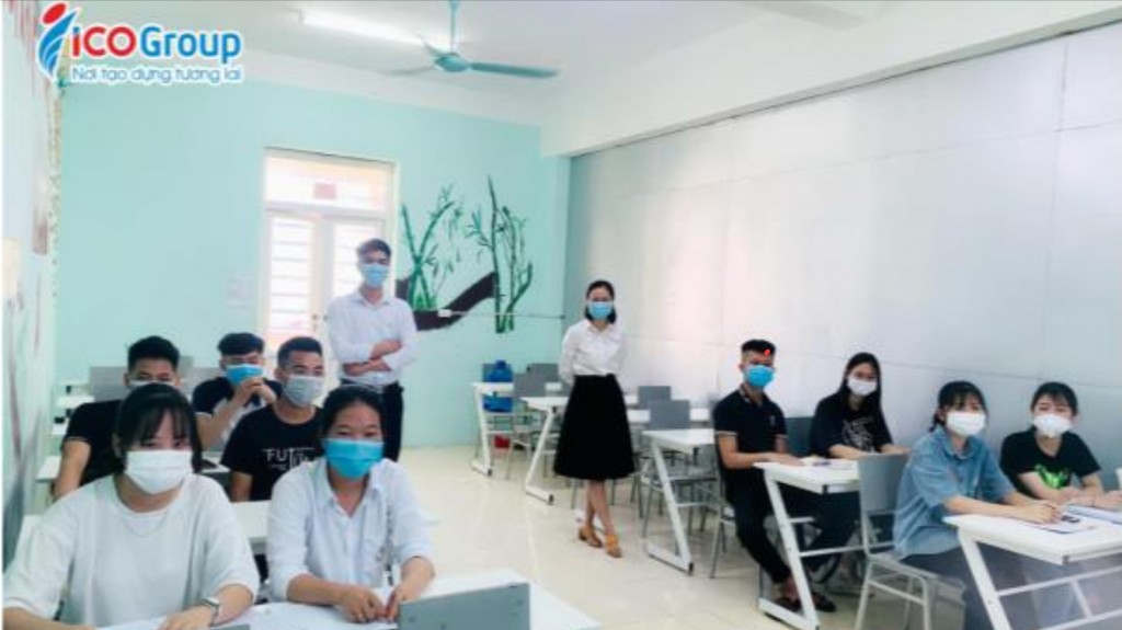 Các lớp học tại ICOGroup được duy trì đều đặn