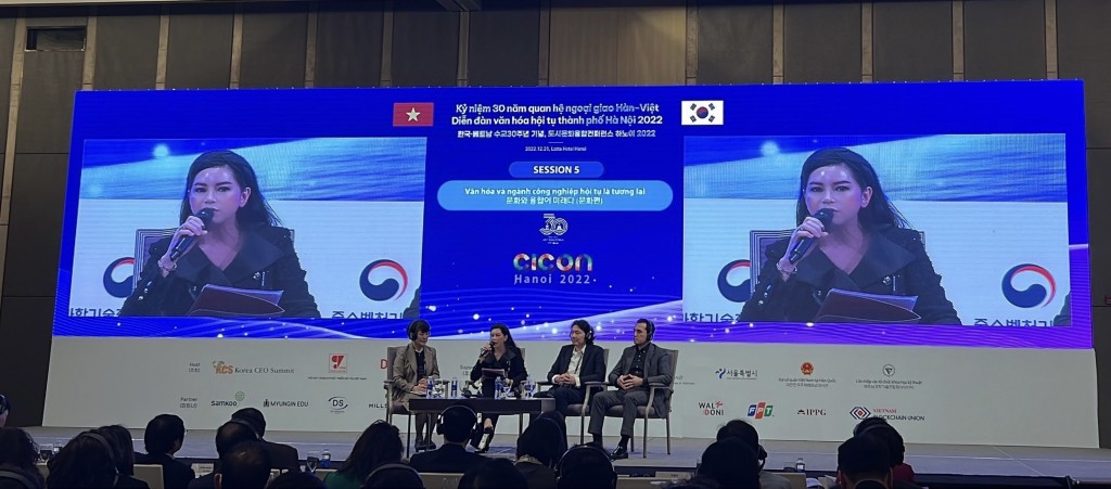 CEO IPPG làm diễn giả tại Diễn đàn Đô thị văn hoá hội tụ CICON Hanoi 2022