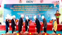 BIDV khởi công xây dựng 12 nhà cộng đồng cho người dân tránh lũ