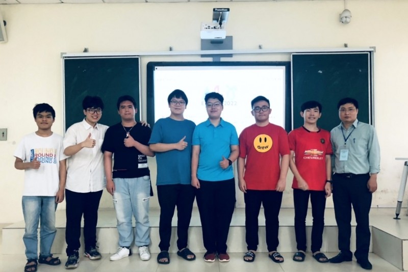 Đoàn học sinh Việt Nam tham dự Olympic Tin học Châu Á-Thái Bình Dương năm 2022