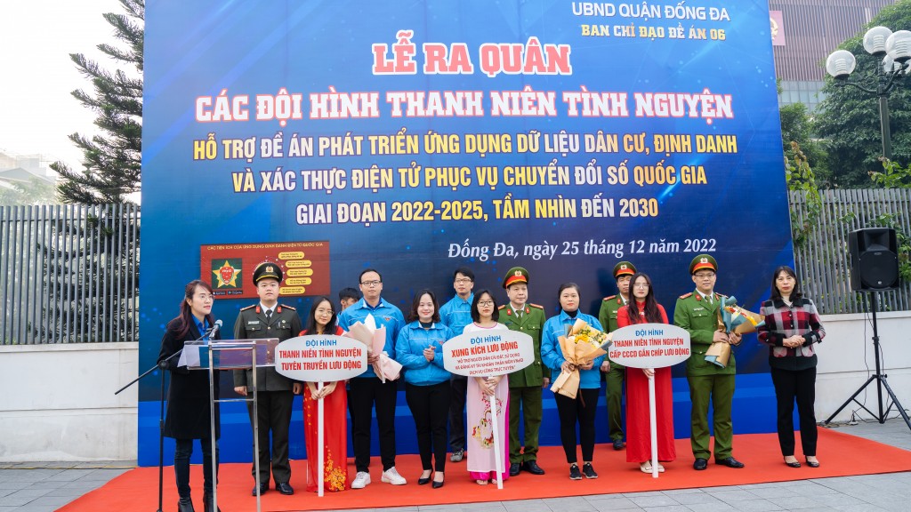 Quận Đống Đa triển khai 3 đội hình thanh niên xung kích