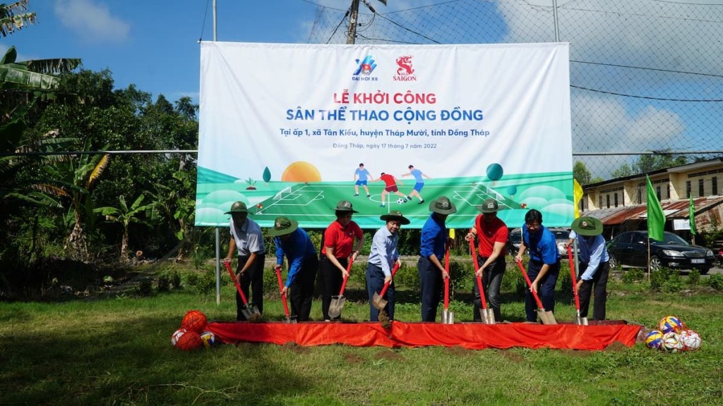 Trung ương Đoàn và SABECO cũng đồng hành khởi động dự án “Nâng bước thể thao”