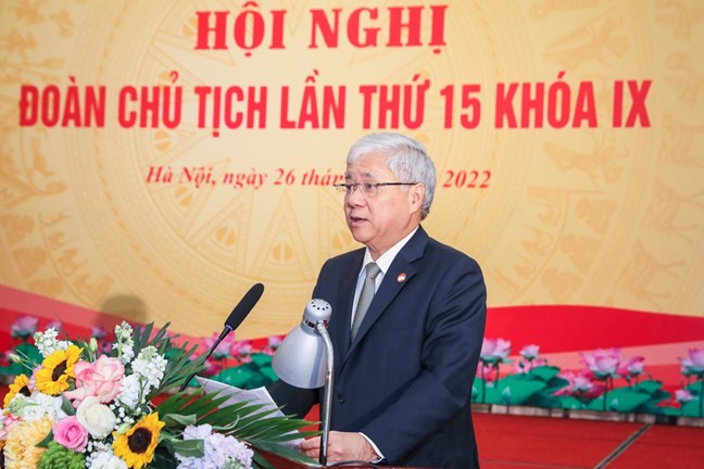 Khai mạc Hội nghị Đoàn Chủ tịch Ủy ban Trung ương MTTQ Việt Nam lần thứ 15