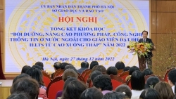 199 giáo viên Hà Nội hoàn thành khóa học bồi dưỡng tại nước ngoài
