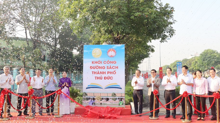 TP Hồ Chí Minh: Khởi công xây dựng đường sách TP Thủ Đức
