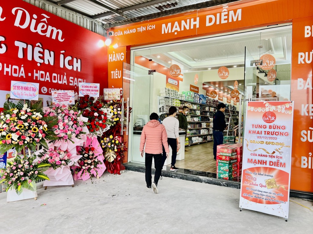 1.2 Một cửa hàng áp dụng giải pháp toàn diện từ mô hình “Giá Tốt” của MM Mega Market vừa khai trương tại thành phố Hải Phòng.