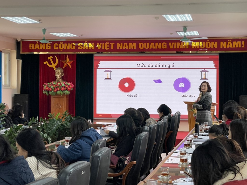 Phòng GD&ĐT quận Ba Đình tập huấn về tiêu chuẩn thư viện