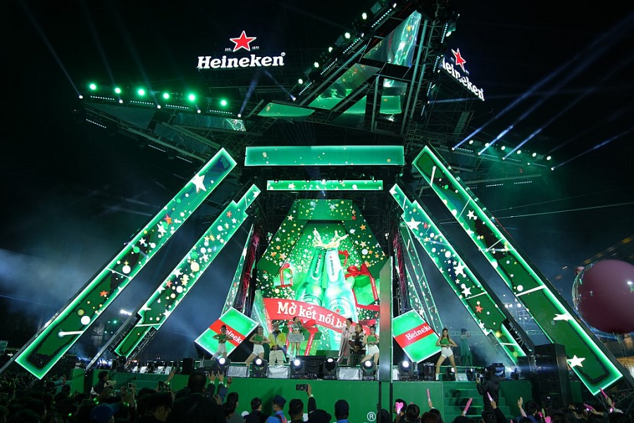 Sự kiện Heineken Countdown Party 2023 khuấy động Hà Nội và Nha Trang