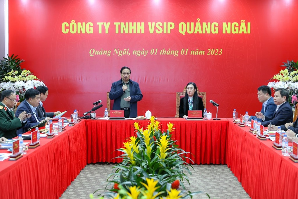 Thủ tướng Phạm Minh Chính: Quảng Ngãi cần phát huy mạnh mẽ tinh thần tự lực, tự cường