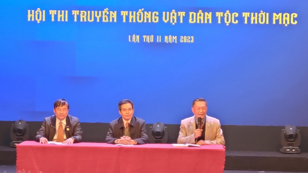 Nâng hội thi truyền thống vật dân tộc thời Mạc thành cấp quốc gia