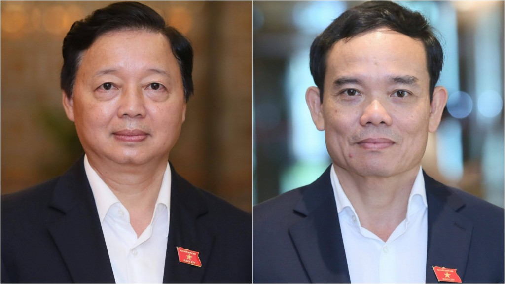 Thủ tướng trình Quốc hội phê chuẩn ông Trần Hồng Hà, Trần Lưu Quang làm Phó Thủ tướng