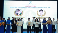 790 cá nhân xuất sắc nhận danh hiệu “Sinh viên 5 tốt” cấp thành phố Hà Nội