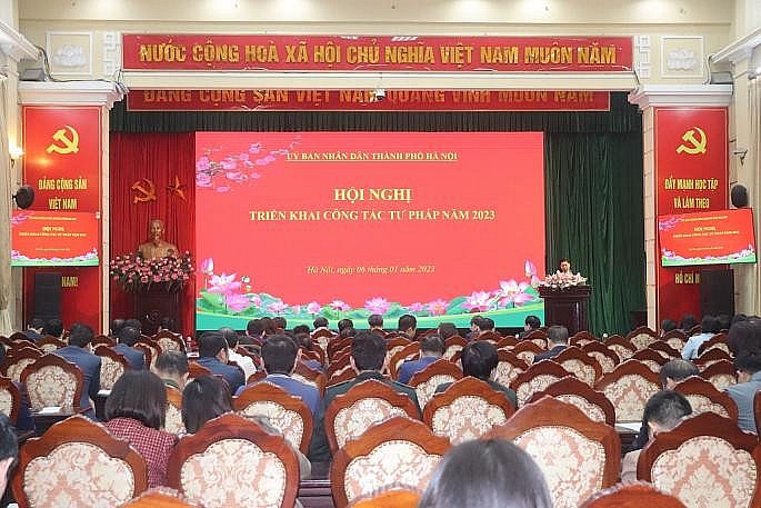 Năm 2023, ngành Tư pháp Thủ đô tập trung triển khai 8 nhóm nhiệm vụ trọng tâm