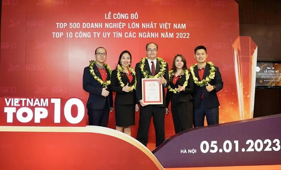 Các thành viên Dai-ichi Life Việt Nam tại Lễ công bố và trao giải 