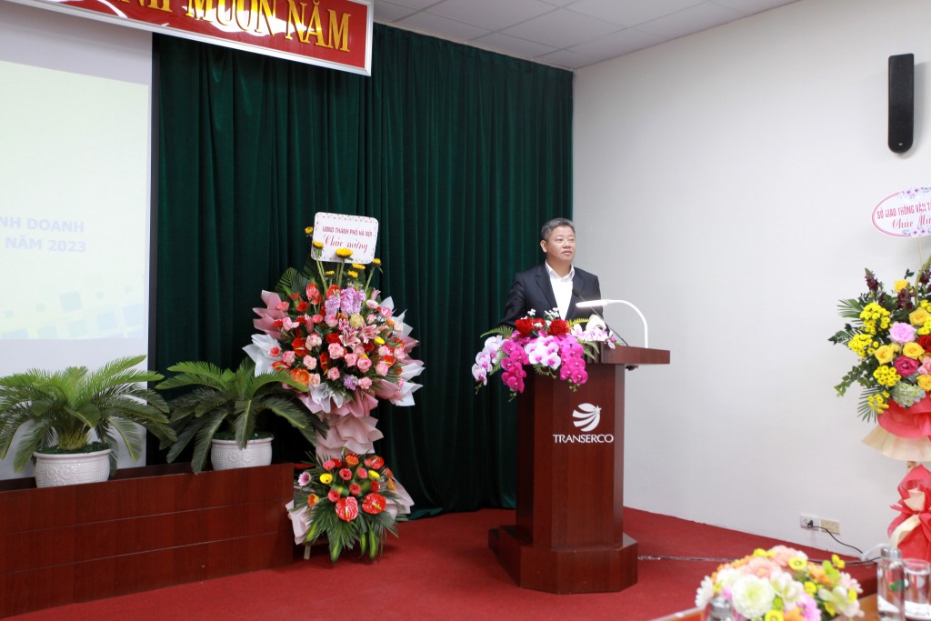 ĐC Nguyễn Mạnh Quyền Thành Ủy viên Phó Chủ tịch UBND TP Hà Nội phát biểu tại Hội nghị