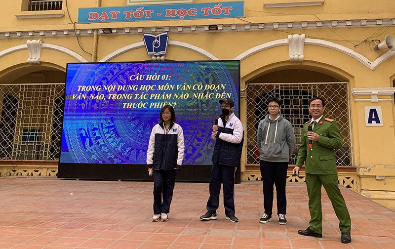 Tuyên truyền phòng, chống ma túy xâm nhập học đường sinh động, cuốn hút