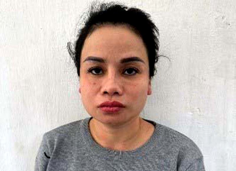 Nguyễn Thị Kim Dung bị bắt giữ để điều tra hành vi cho vay lãi nặng trong giao dịch dân sự