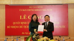 Bà Vũ Thị Chân Phương được bổ nhiệm giữ chức Chủ tịch Ủy ban Chứng khoán Nhà nước