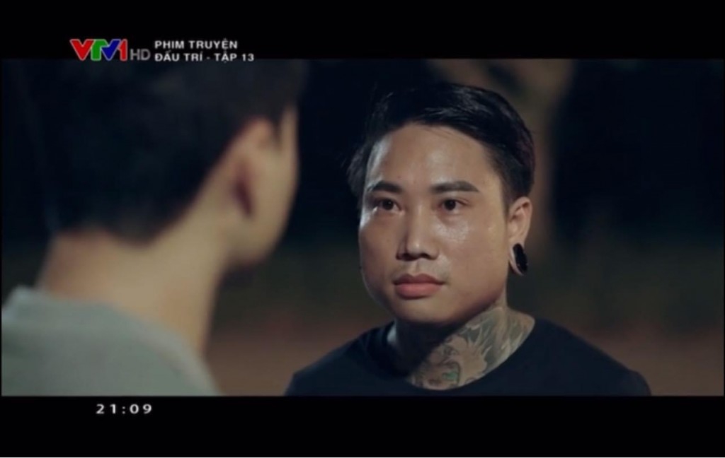 Mạnh Cường trong phim “Đấu trí”