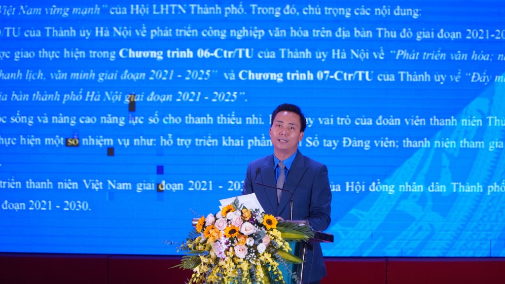 Đoàn Thanh niên TP Hà Nội tiếp tục dẫn đầu thi đua cả nước