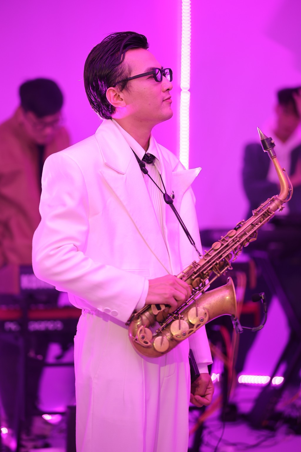 Nghệ sĩ Saxophone Tùng S.A.X trong buổi ra mắt album đầu tay tại Hà Nội