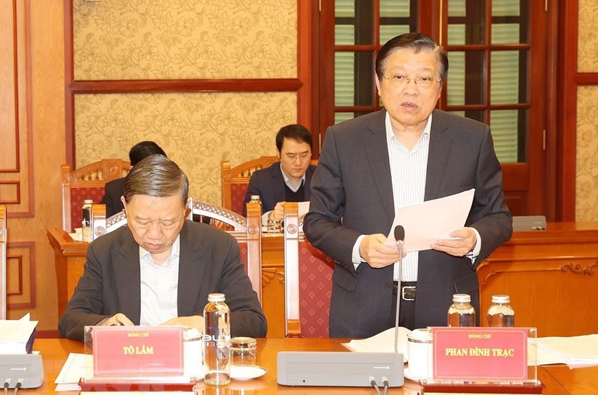 Tổng Bí thư chủ trì Phiên họp BCĐ TW về phòng, chống tham nhũng | Chính trị | Vietnam+ (VietnamPlus)