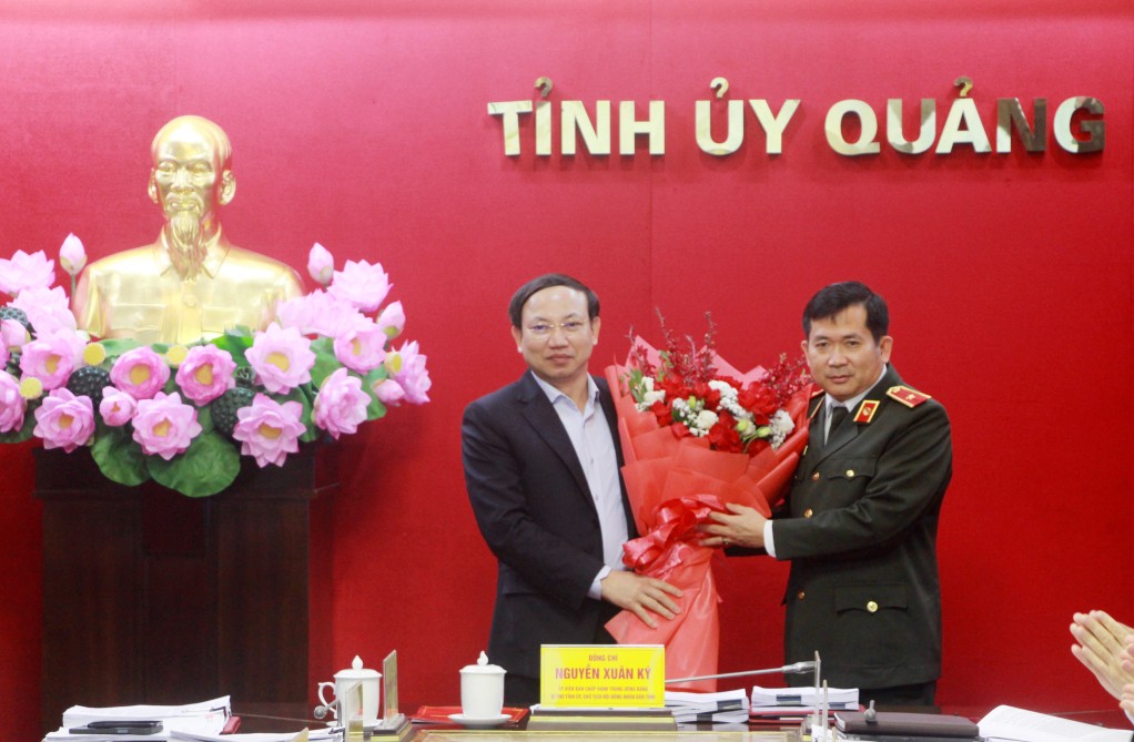 Quảng Ninh: Thiếu tướng Đinh Văn Nơi tham gia Ban Thường vụ Tỉnh ủy