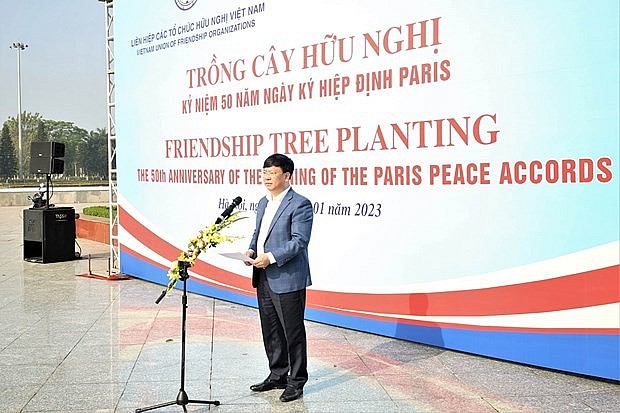  Giám đốc Sở Xây dựng Võ Nguyên Phong phát biểu tại buổi lễ