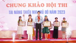 Bùng nổ đêm chung khảo Hội thi "Tài năng thiếu nhi Thủ đô" năm 2023