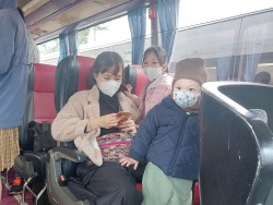 Đà Nẵng: Ấm lòng chuyến xe 0 đồng đưa người lao động về ăn Tết