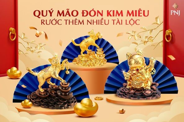 Cùng PNJ đón Thần Tài gõ cửa