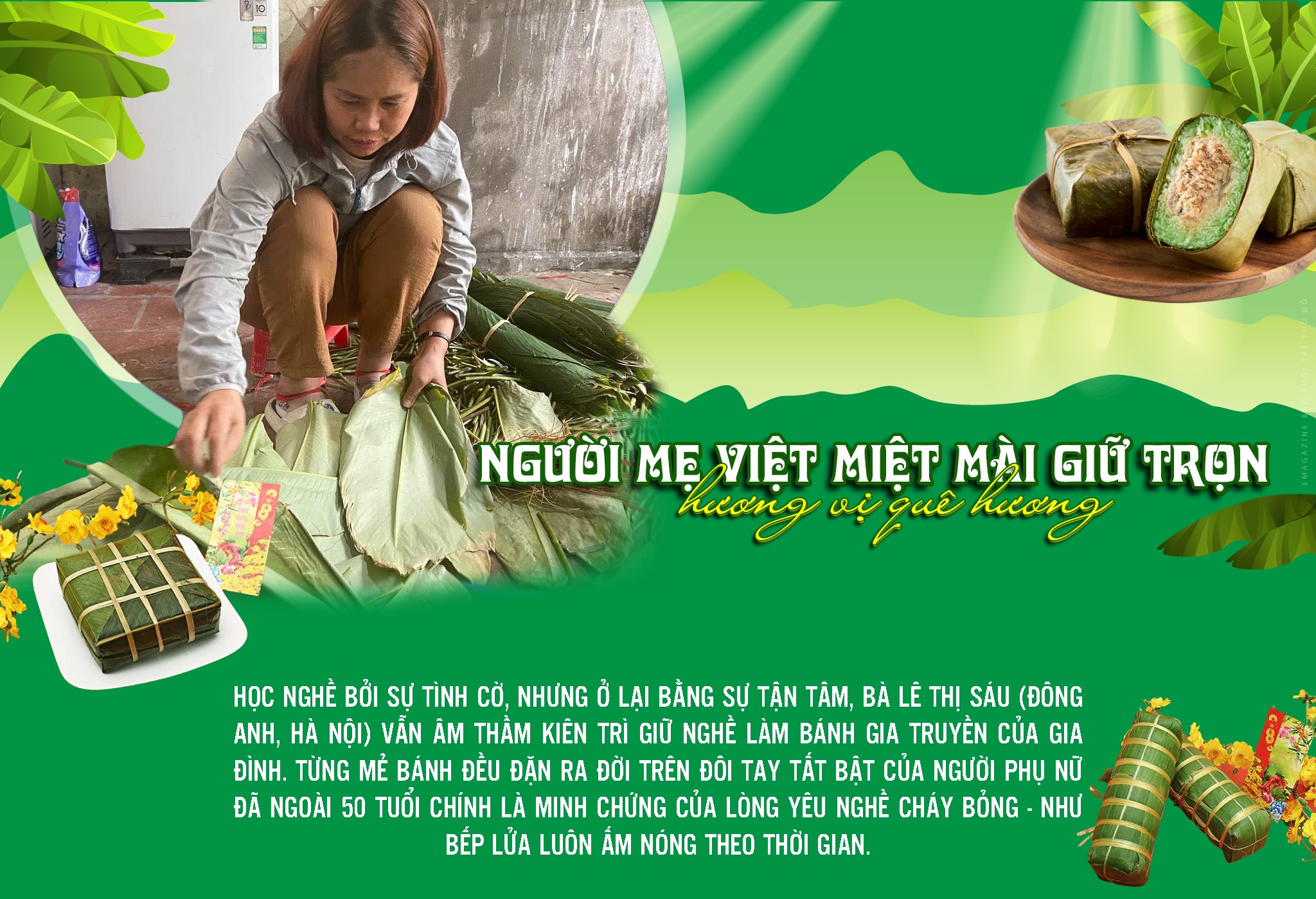 Người mẹ Việt miệt mài giữ trọn hương vị quê hương