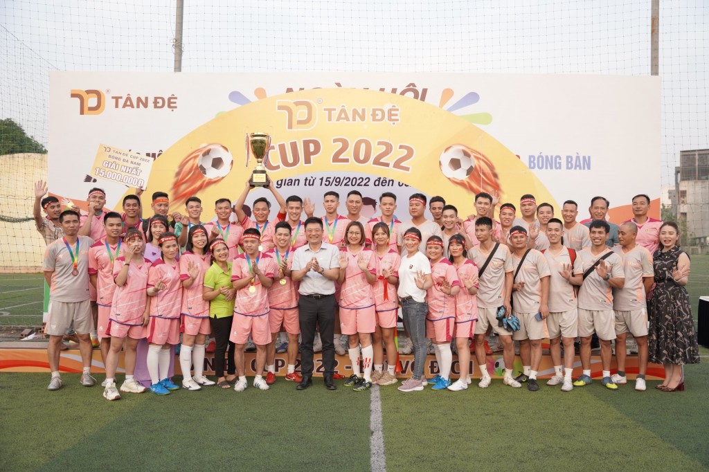 “Ngày hội thể thao Tân Đệ 2022” thu hút hơn 2.000 vận động viên đến từ các nhà máy của công ty