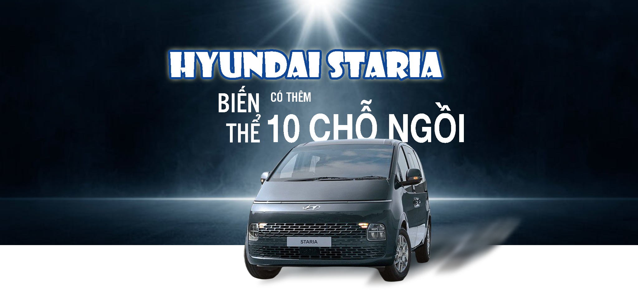 Hyundai Staria có thêm biến thể 10 chỗ ngồi