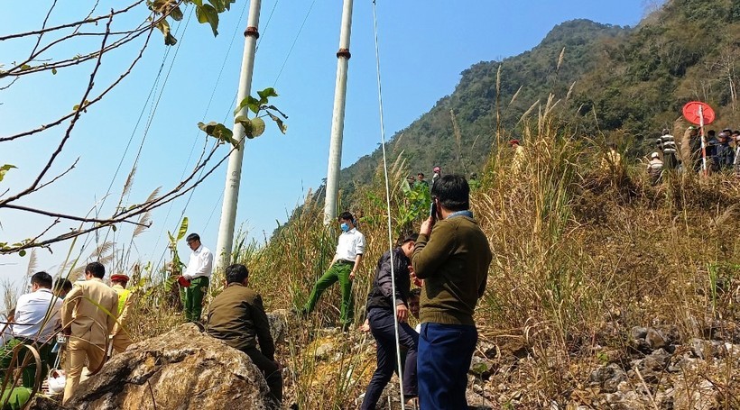 Khu vực xảy ra vụ tai nạn