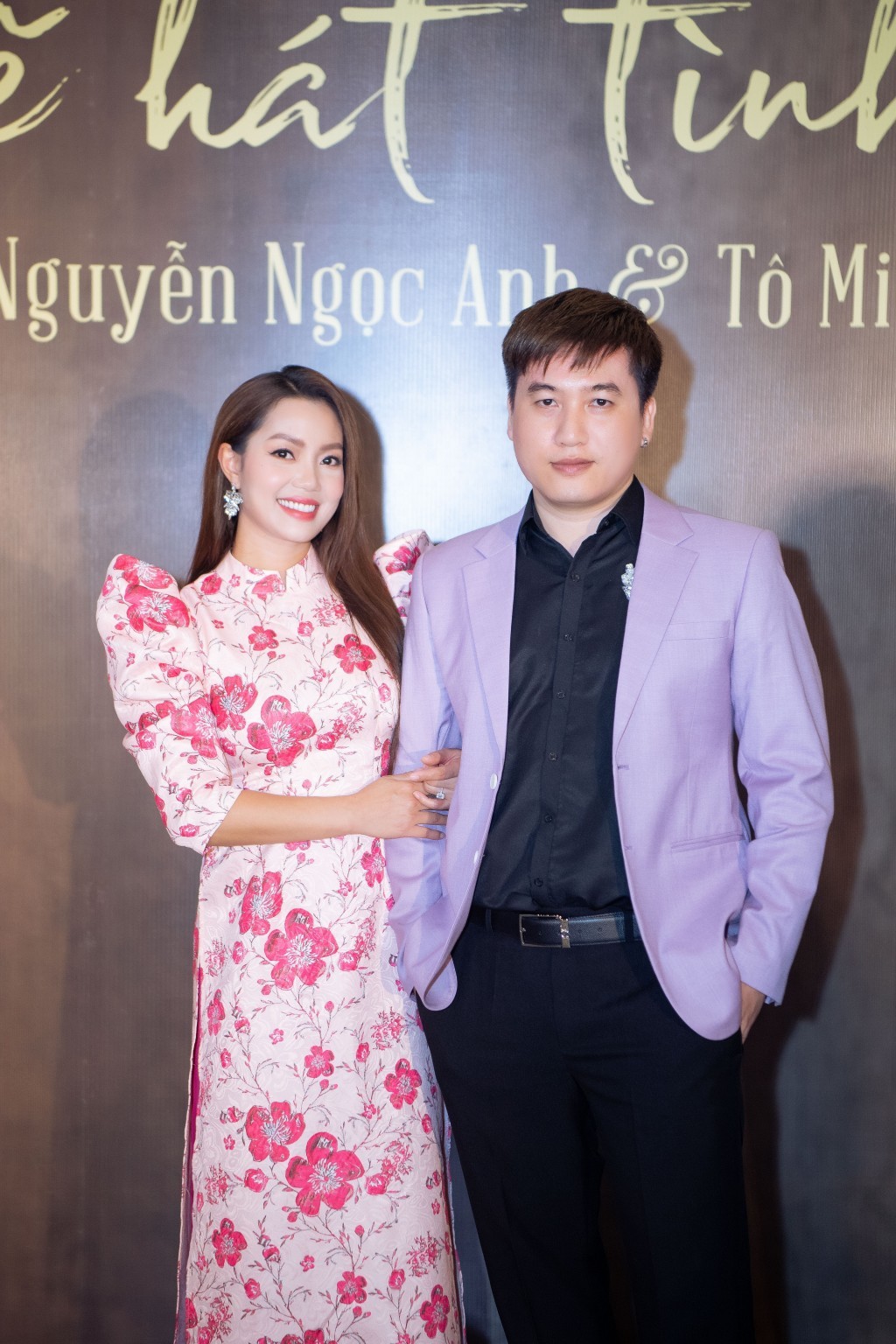 Ca sĩ Nguyễn Ngọc Anh và chồng - ca sĩ Tô Minh Đức