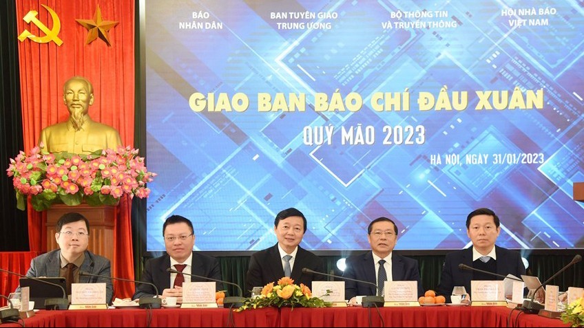 Phó Thủ tướng Trần Hồng Hà "đặt hàng" tại giao ban báo chí đầu xuân