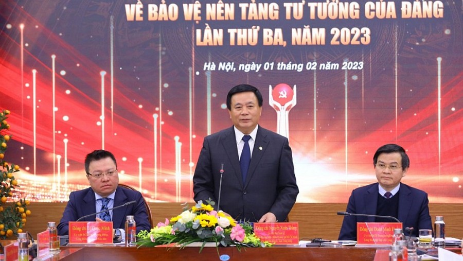 Phát động Cuộc thi chính luận về bảo vệ nền tảng tư tưởng của Đảng lần thứ ba năm 2023