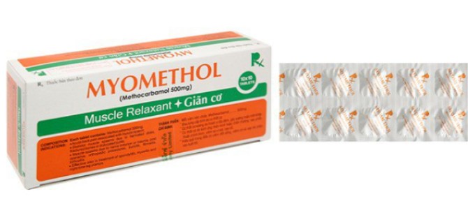 Thu hồi 11 lô thuốc Myomethol do Thái Lan sản xuất 