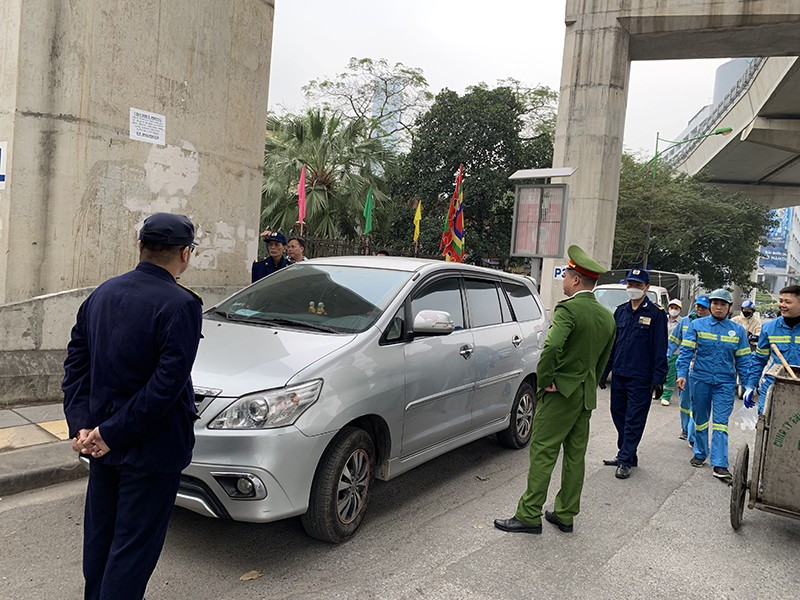 Phường Ngọc Khánh ra quân đảm bảo an ninh trật tự, phục vụ lễ hội đầu Xuân Quý Mão