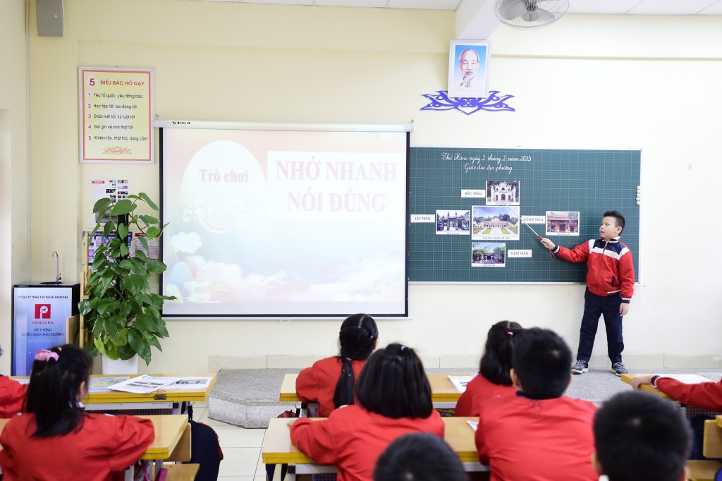 Học sinh Hà Nội hào hứng với tiết dạy thực nghiệm Giáo dục địa phương