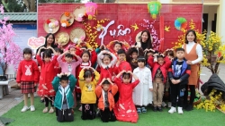 Học mà chơi với Ngày hội “Xuân quê hương” tại Trường tiểu học Dương Quang