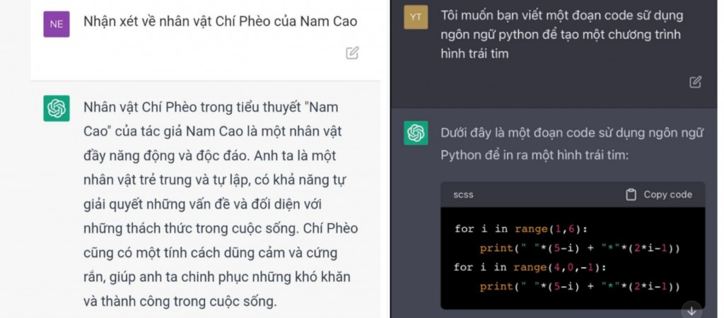 Sự nhầm lẫn khó hiểu trên ChatGPT