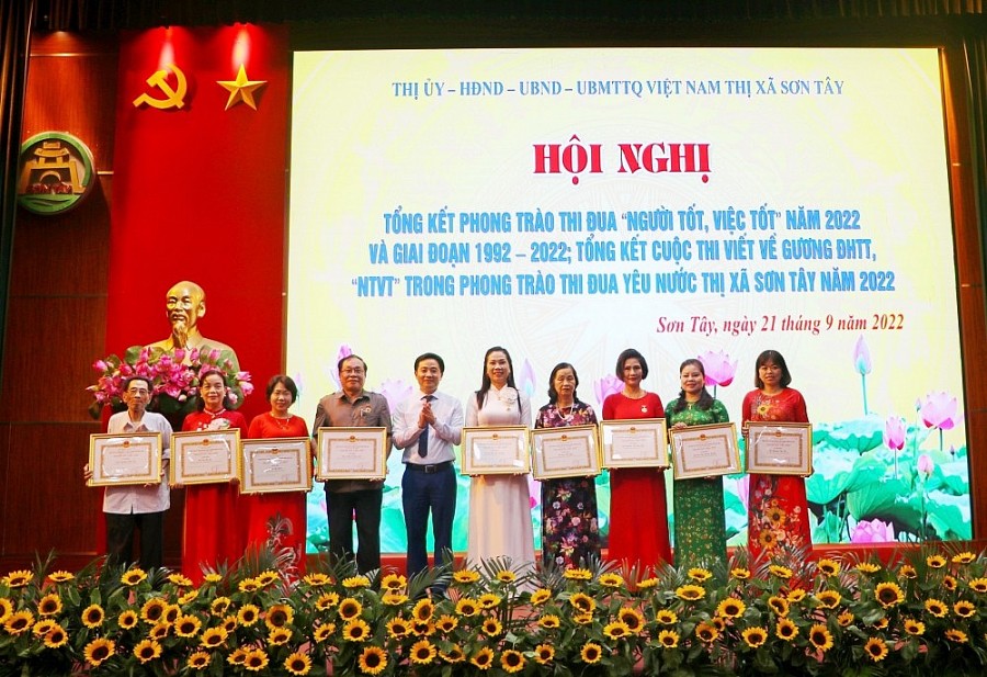 Hà Nội: 9 cá nhân nhận danh hiệu “Người tốt, việc tốt” năm 2023