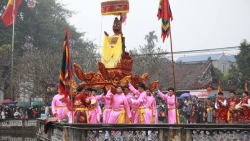 Lễ hội Xuân truyền thống với màn rước kiệu như bay tại Chúc Sơn