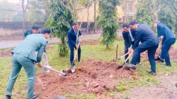 Trường Đại học Sư phạm TDTT Hà Nội sôi nổi hưởng ứng Tết trồng cây