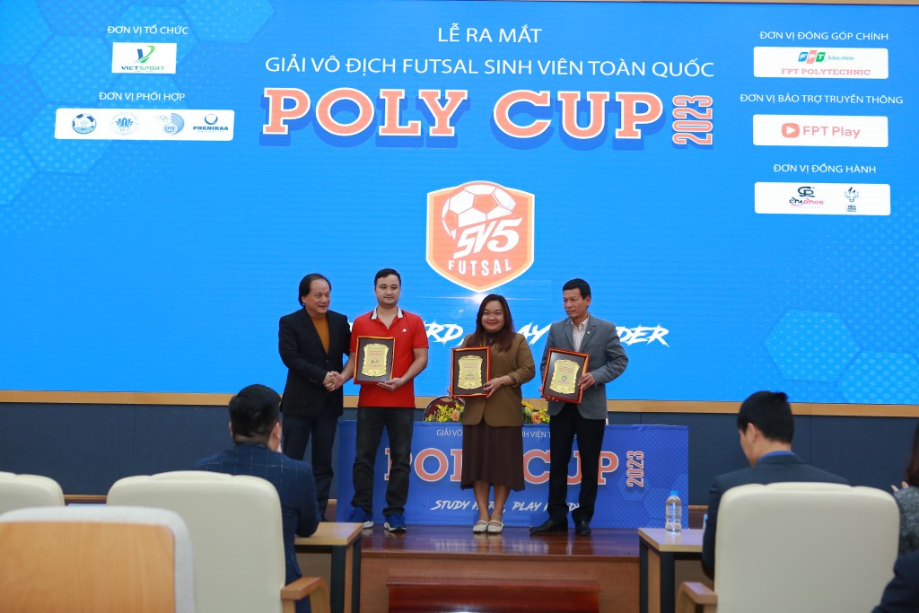 Công bố Giải Vô địch Futsal Sinh viên toàn quốc - Poly Cup 2023