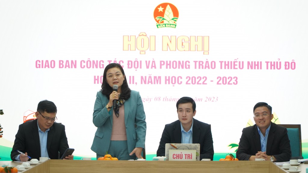 Đẩy mạnh các hoạt động đồng hành, hỗ trợ và phát triển thiếu nhi Thủ đô trong thời kỳ mới