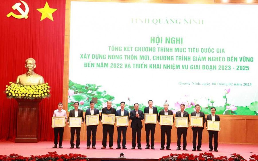 Quảng Ninh triển khai hiệu quả mục tiêu quốc gia, xuất sắc về đích Nông thôn mới