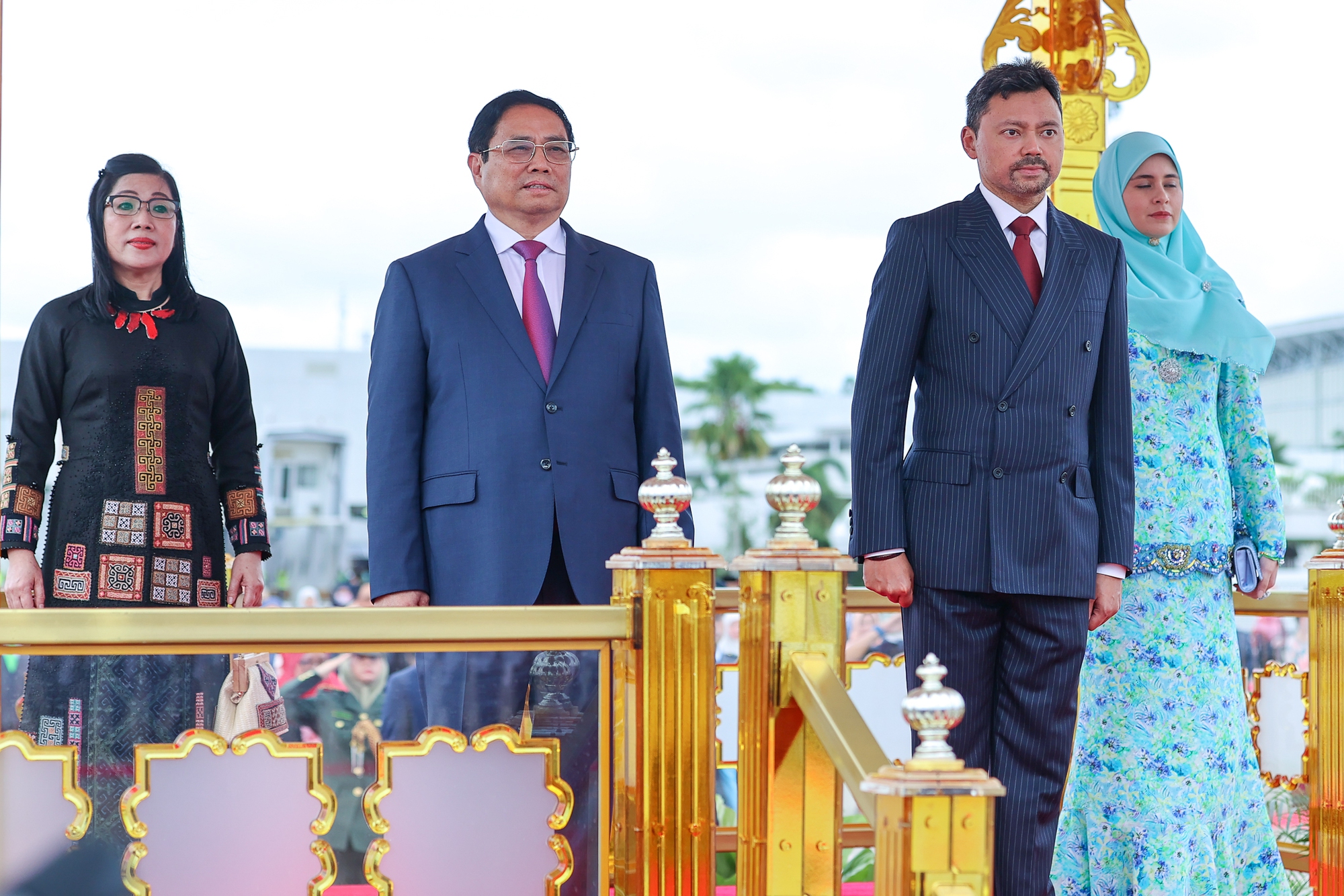 Thủ tướng Phạm Minh Chính bắt đầu chuyến thăm chính thức Brunei Darussalam